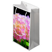 ピンクがかった紫色のオレンジアジサイ スモールペーパーバッグ (正面アングル)