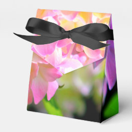 ピンクがかった紫色のオレンジアジサイ フェイバーボックス