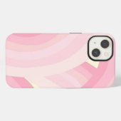 ピンクがかった iPhoneケース (裏面横)