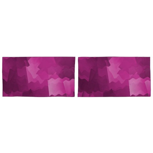 ピンクが可愛い・・・ 枕カバー (正面-セット)