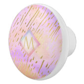 ピンクが大好きな女の子への贈り物|過去記事金ゴールド セラミックノブ (右)