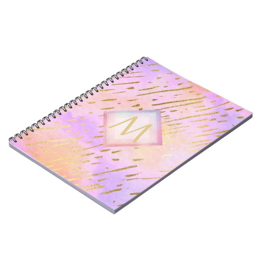 ピンクが大好きな女の子への贈り物|過去記事金ゴールド ノートブック (左側)