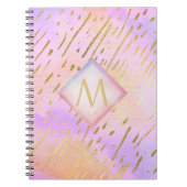 ピンクが大好きな女の子への贈り物|過去記事金ゴールド ノートブック (正面)