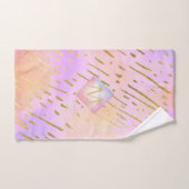 ピンクが大好きな女の子への贈り物|過去記事金ゴールド ハンドタオル (ハンドタオル)