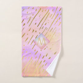 ピンクが大好きな女の子への贈り物|過去記事金ゴールド ハンドタオル