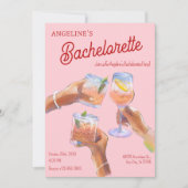 ピンクが『バチェロレッテ』を応援 招待状 (正面)