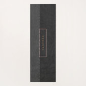 ピンクきらめくと桃の背景 ヨガマット (裏面)