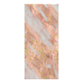 ピンクきらめくの大理石抽象芸術価格表 ラックカード (裏面)