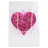 ピンクきらめくの続編、ラブグラフィティバレンタイン ミディアムペーパーバッグ (裏面)