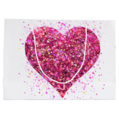 ピンクきらめくの続編、ラブグラフィティバレンタイン ラージペーパーバッグ (裏面)