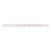 ピンクきらめくの雪 サテンリボン (正面)