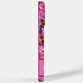 ピンクきらめくグリッター、オレンジピンク Case-Mate iPhoneケース (裏面 / 右)