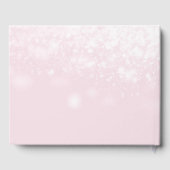 ピンクきらめく色 ゲストブック (裏面)