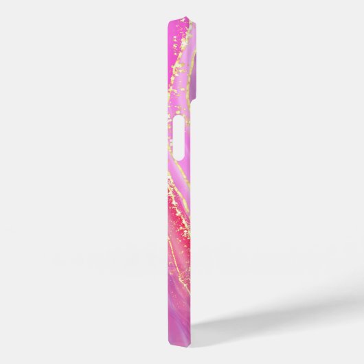 ピンクきらめく Case-Mate iPhoneケース (裏面 / 右)