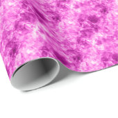 ピンクくしゃくしゃしたテクスチャ ラッピングペーパー (ロールコーナー)