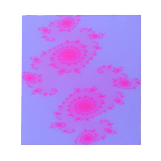 ピンクくしゃみメモ帳 ノートパッド (正面)