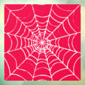 ピンクくもの巣 ウィンドウサイン (シート3)