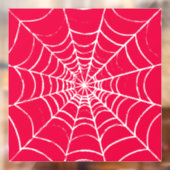 ピンクくもの巣 ウィンドウサイン (シート2)