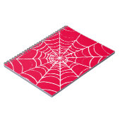 ピンクくもの巣 ノートブック (左側)
