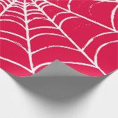 ピンクくもの巣 ラッピングペーパー (角)