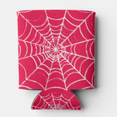 ピンクくもの巣 缶クーラー (裏面)