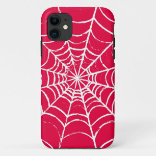 ピンクくもの巣 iPhone 11 ケース