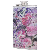 ピンクさくらんぼの花 フラスク (左)