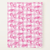 ピンクさくらんぼコケットエステティック プランナー手帳 (裏面)