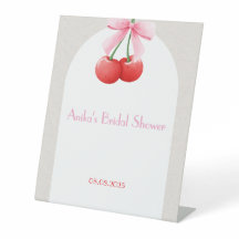 ピンクさくらんぼブライダルシャワー収集