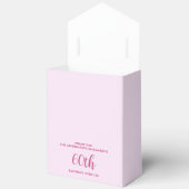 ピンクさくらんぼブロッサムサンキュー誕生祝い フェイバーボックス (見開き)