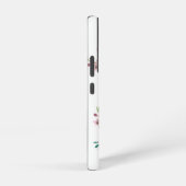 ピンクさくらんぼブロッサムフローラ SAMSUNG GALAXYケース (右側面)