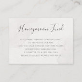 ピンクさくらんぼブロッサム結婚フローラのハネムーン基金 エンクロージャーカード (正面)