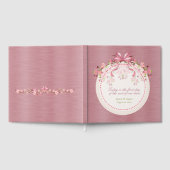 ピンクさくらんぼ今日は私たちの生活の最初の日 ゲストブック (全面)