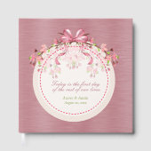 ピンクさくらんぼ今日は私たちの生活の最初の日 ゲストブック (正面)