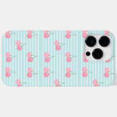 ピンクさくらんぼ夏 Case-Mate iPhoneケース (裏面 (横))