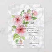 ピンクさくらんぼ結婚の花 (正面/裏面)