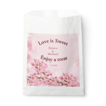 ピンクさくらんぼ結婚の花