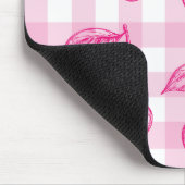 ピンクさくらんぼ美学テーマ マウスパッド (コーナー)