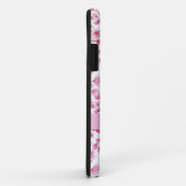 ピンクさくらんぼ花フローラ水彩モノグラム Case-Mate iPhoneケース (裏面/右)