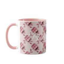 ピンクさくらんぼ花嫁ピンクコンボマグカップ