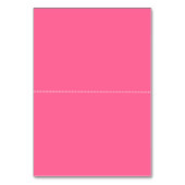 ピンクさくらんぼ花春の結婚式座席表 テーブルナンバー (裏面)