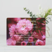 ピンクさくらんぼ花記念事業発表 招待状 (スタンド正面)