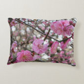ピンクさくらんぼ花/桜/サクラ(桜) アクセントクッション (裏面)