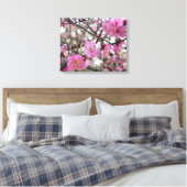 ピンクさくらんぼ花/桜/サクラ(桜) キャンバスプリント (インサイチュ (寝室))