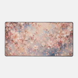 ピンクさくら 桜 ロマンチックで夢のような デスクマット