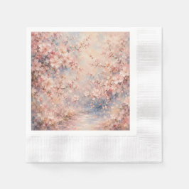 ピンクさくら 桜 ロマンティックドリーム 縁ありカクテルナプキン