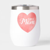 ピンクすごいの水の色のハートの母の日 (正面)