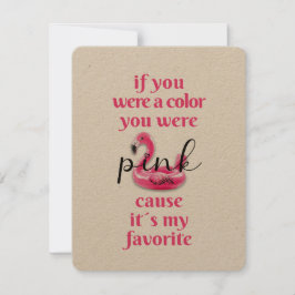 ピンクだったな