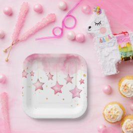 ピンクつるス紙カップ ペーパープレート