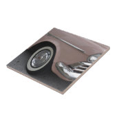 ピンクでかわいらしい タイル (側面)